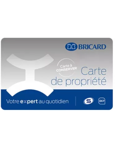 Carte de propriété Bricard