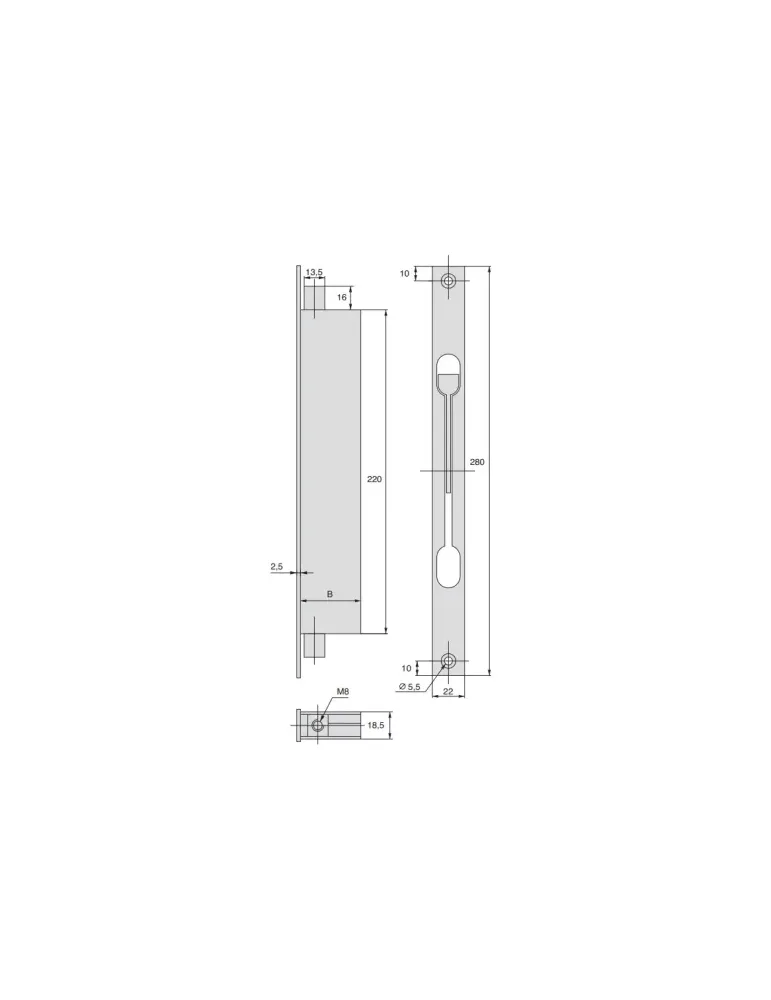 Stremler 1223 series 2-point box
