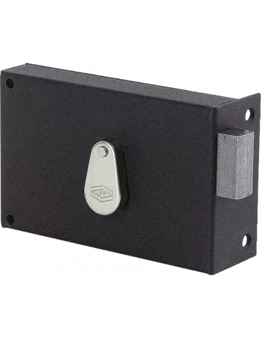 Horizontal deadbolt lock with 4-groove key JPM 134