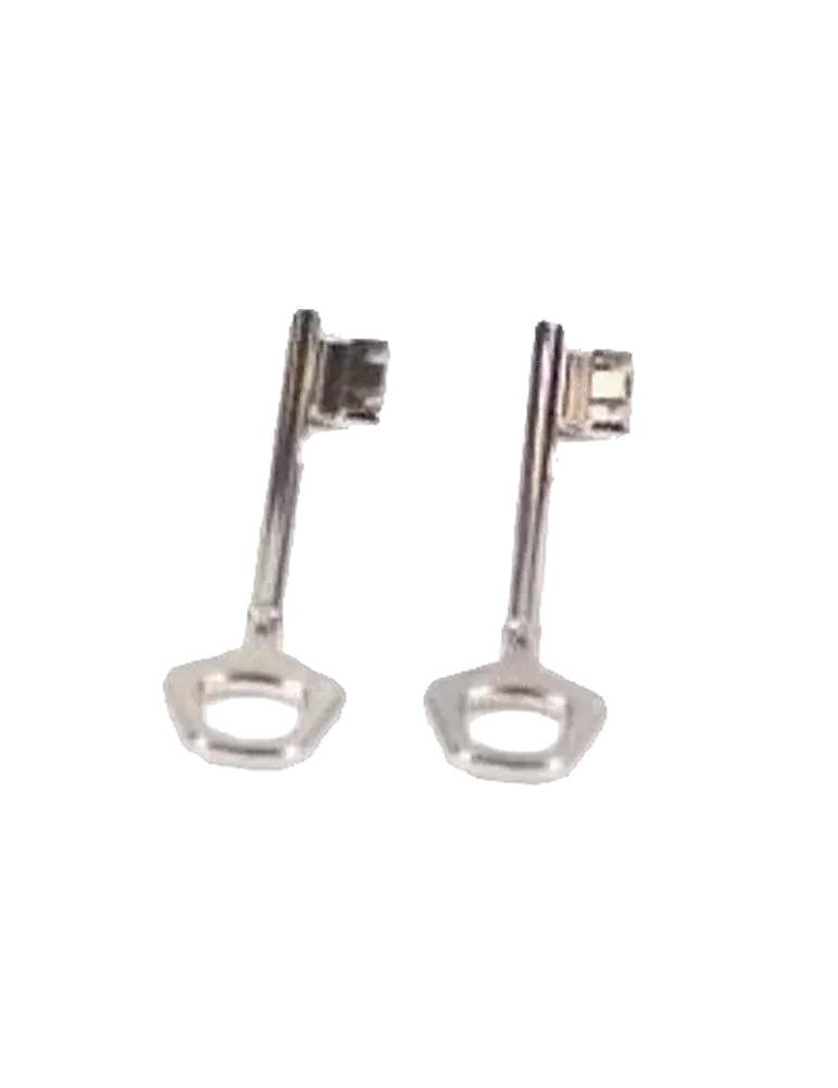 Horizontal deadbolt lock with 4-groove key JPM 134