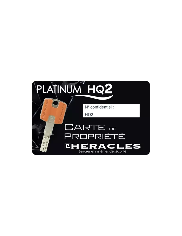 Cylindre Heracles HQ2 compatible Bricard Bloctout