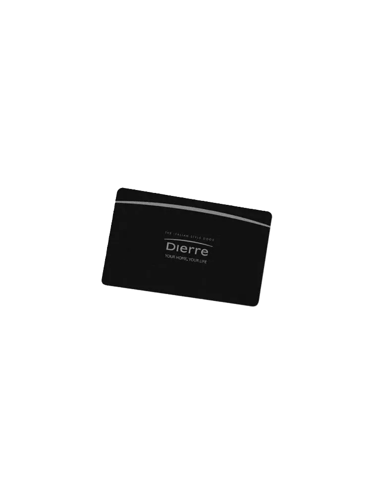 Reproduction of your Dierre electronic card Reproduction of your Dierre electronic card