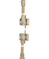 ISEO Cavith 4-point button lock set ISEO Cavith 4-point button lock set