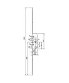 Serrure à larder FERCO Trimatic ajustable