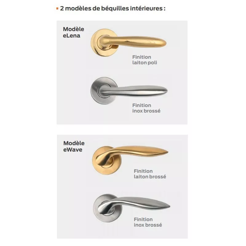 Serrure pour double vantaux Bricard Imperior A2P*