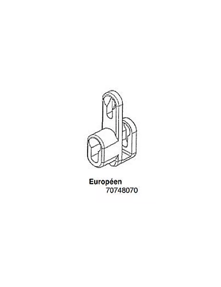 Protecteur pour porte de cave Fichet à cylindre européén Protecteur pour porte de cave Fichet à cylindre européén