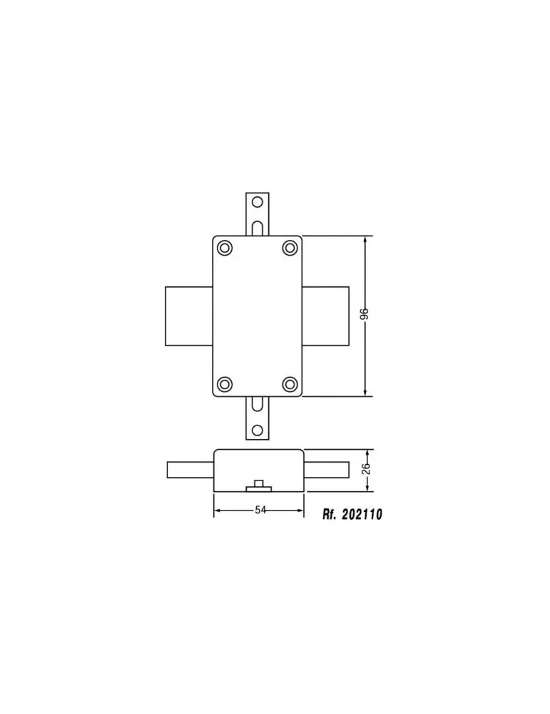 Intermediate lock for JPM Vega lock