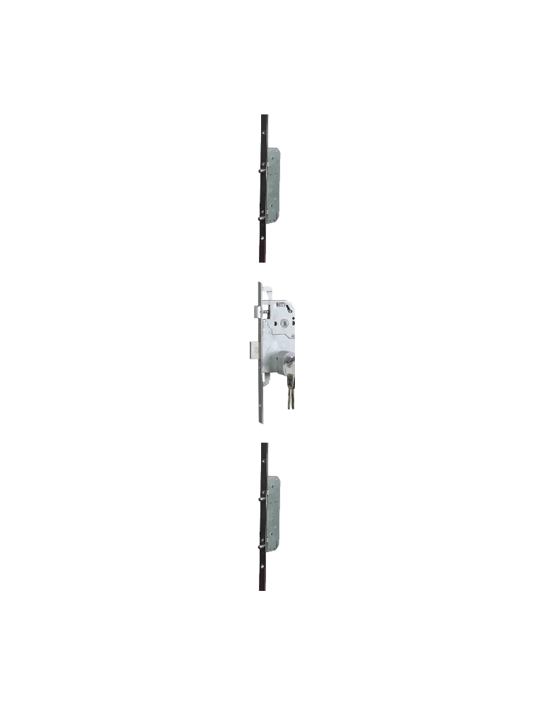 Serrure 3 points Bricard 8162 a2p2 Evolution à pênes ronds 1700x18mm