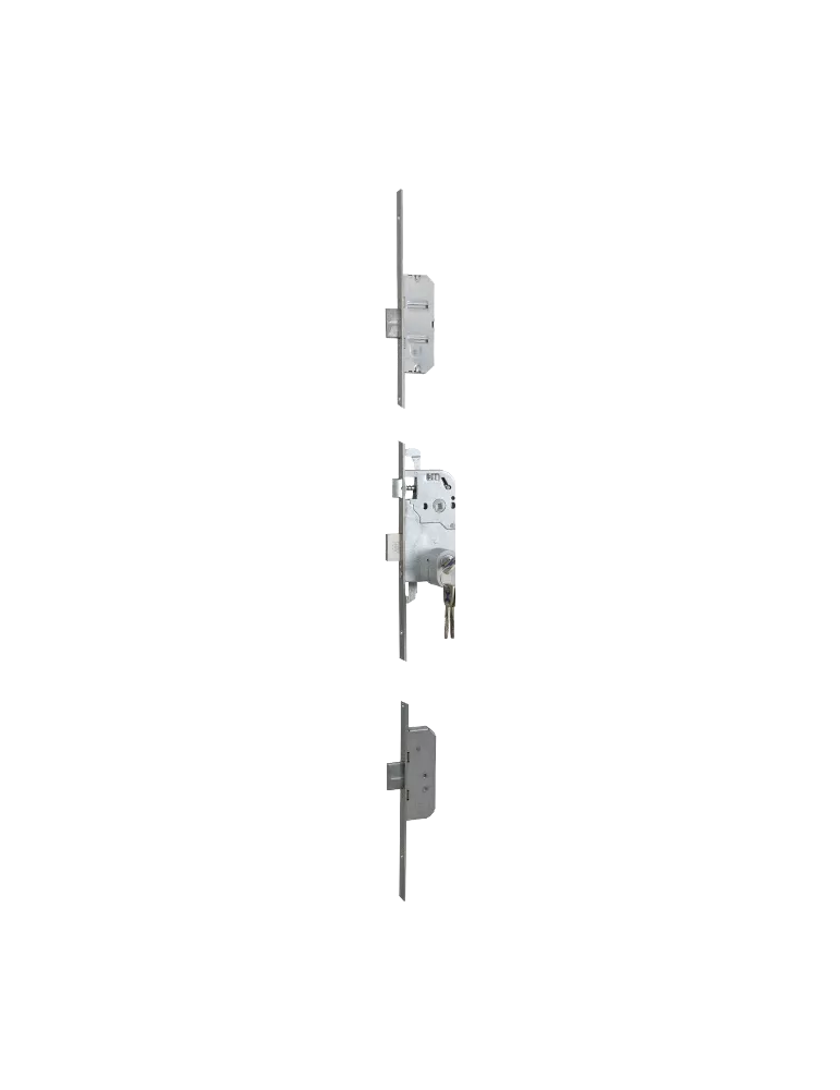 Bricard 8162 a2p2 Evolution 3-point lock with rectangular bolts 1700 x 18 mm Bricard 8162 a2p2 Evolution 3-point lock with rectangular bolts 1700 x 18 mm