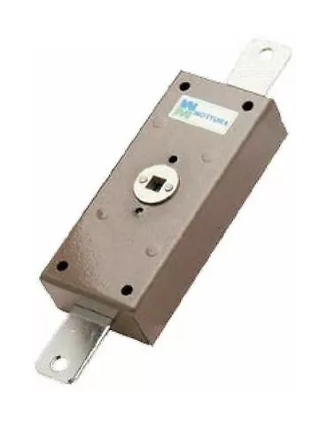 Serrure 2 points Mottura 34.327, à fouillot carré de 8