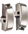 Set di catenacci alto e basso Inox per serratura ISEO IDEA