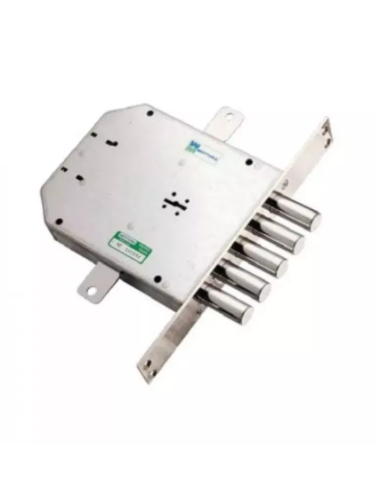 Mottura 50.736 – 3-Point Mortise Lock – Lateral Faceplate – No Latchbo