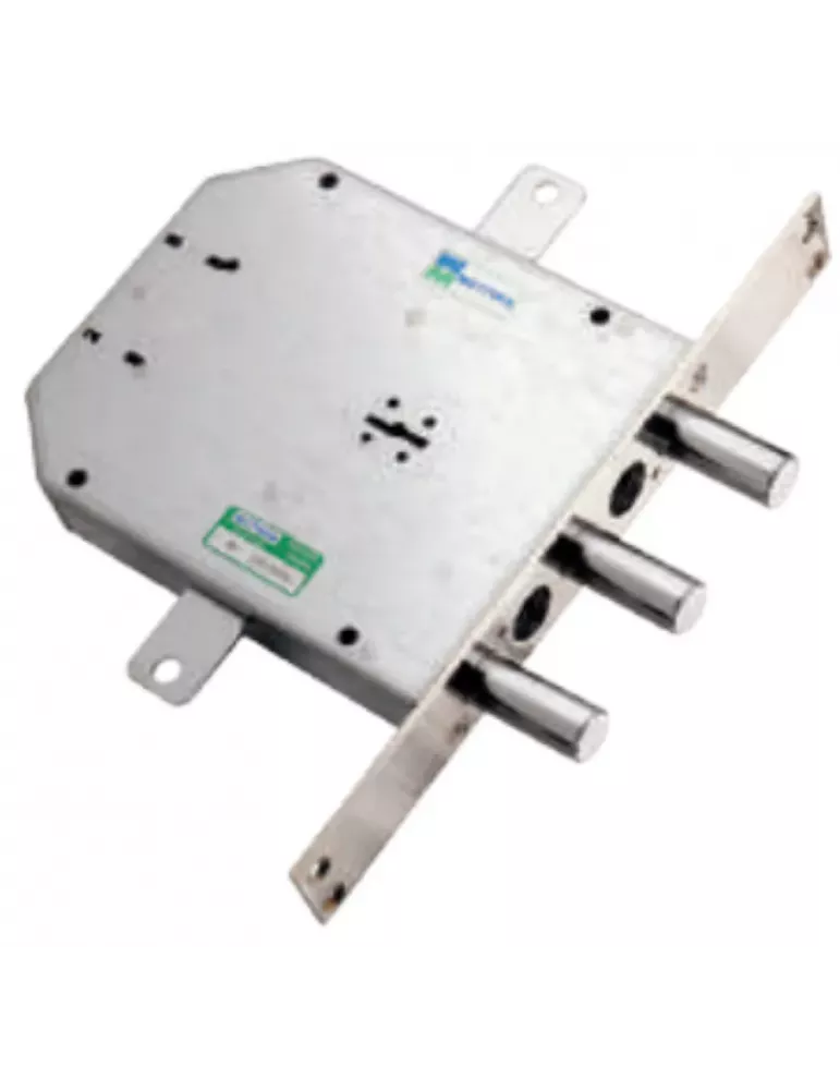 Mottura 50.738 – 3-Point Mortise Lock – Lateral Faceplate – No Latchbo