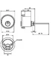 Set di 2 cilindri ANKER Magnet 3800 – Vecchio modello 4 chiavi magnetiche