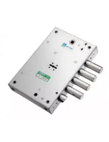 Lock 52.570 – 1-point surface lock with reversible latchbolt, 63 mm ba