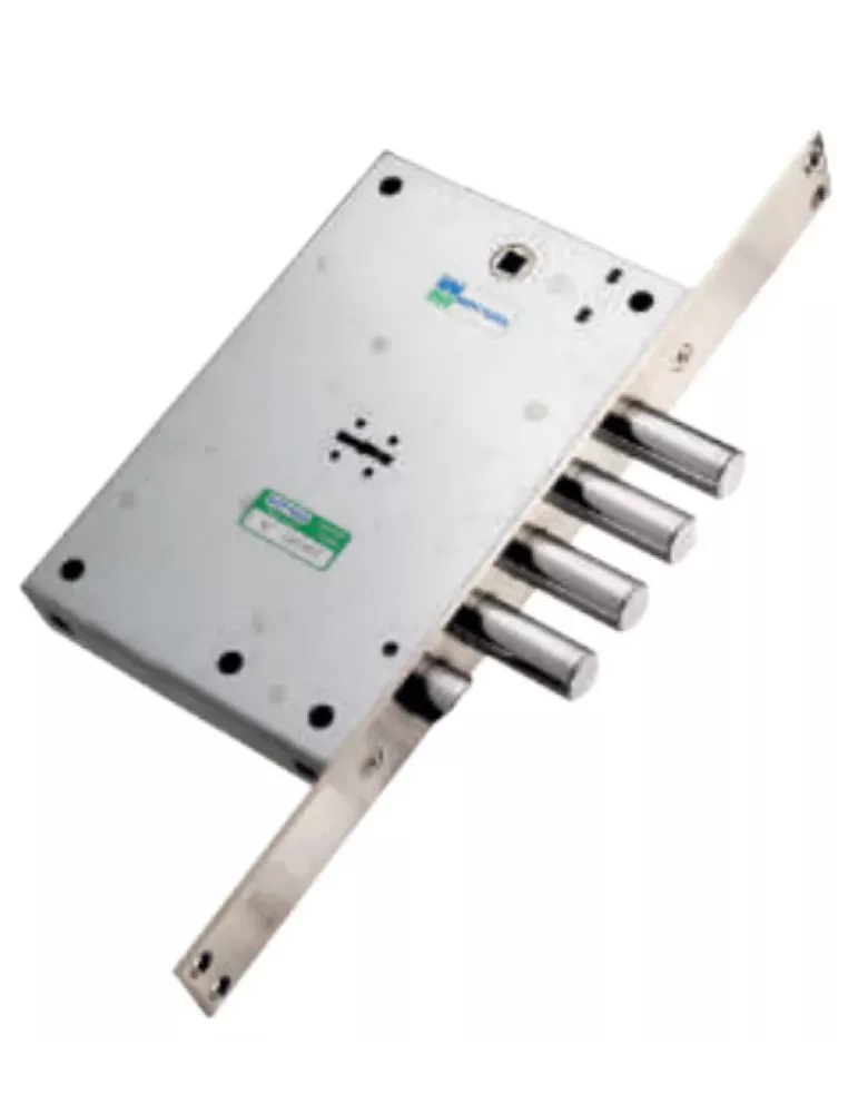 Serratura 52.770 – 1 punto con mezzo giro reversibile da incassare, asse 63