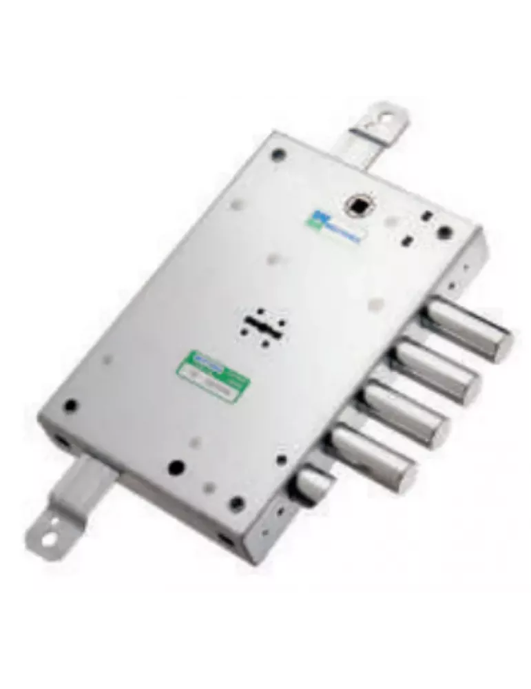 Lock 52.571 – 3-point surface lock with reversible latchbolt, 63 mm ba