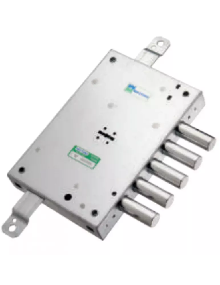 Lock 52.583 – 3-point surface lock without latchbolt, 63 mm backset, 8