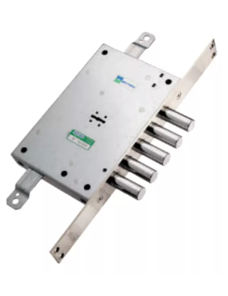 Lock 52.783 – 3-point mortise lock without latchbolt, 63 mm backset, 8