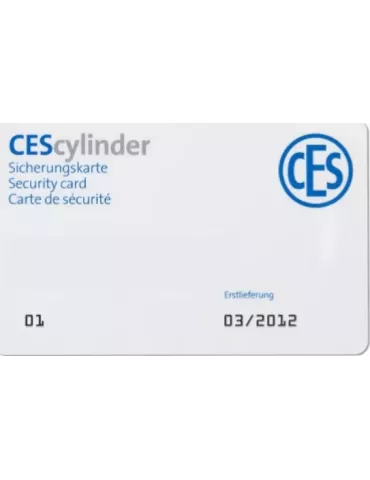 Valente Securystar ownership Card
