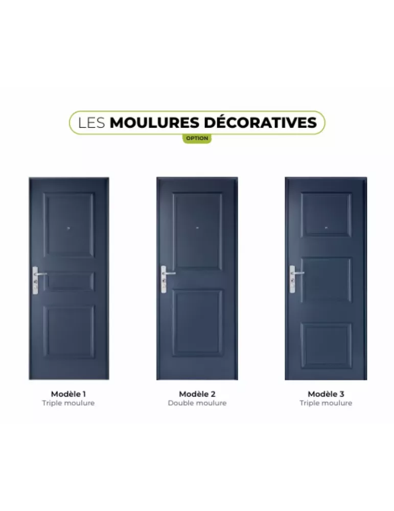 Porte blindée Fichet FOXEO+ XP A2P BP3 – Porte d’appartement