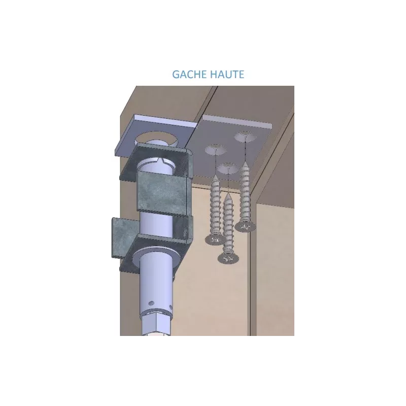 Top and bottom point kit for Fichet Alicea S and XP lock