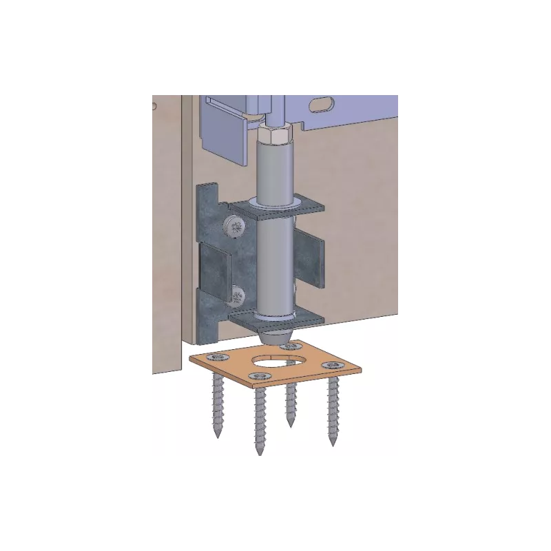 Top and bottom point kit for Fichet Alicea S and XP lock