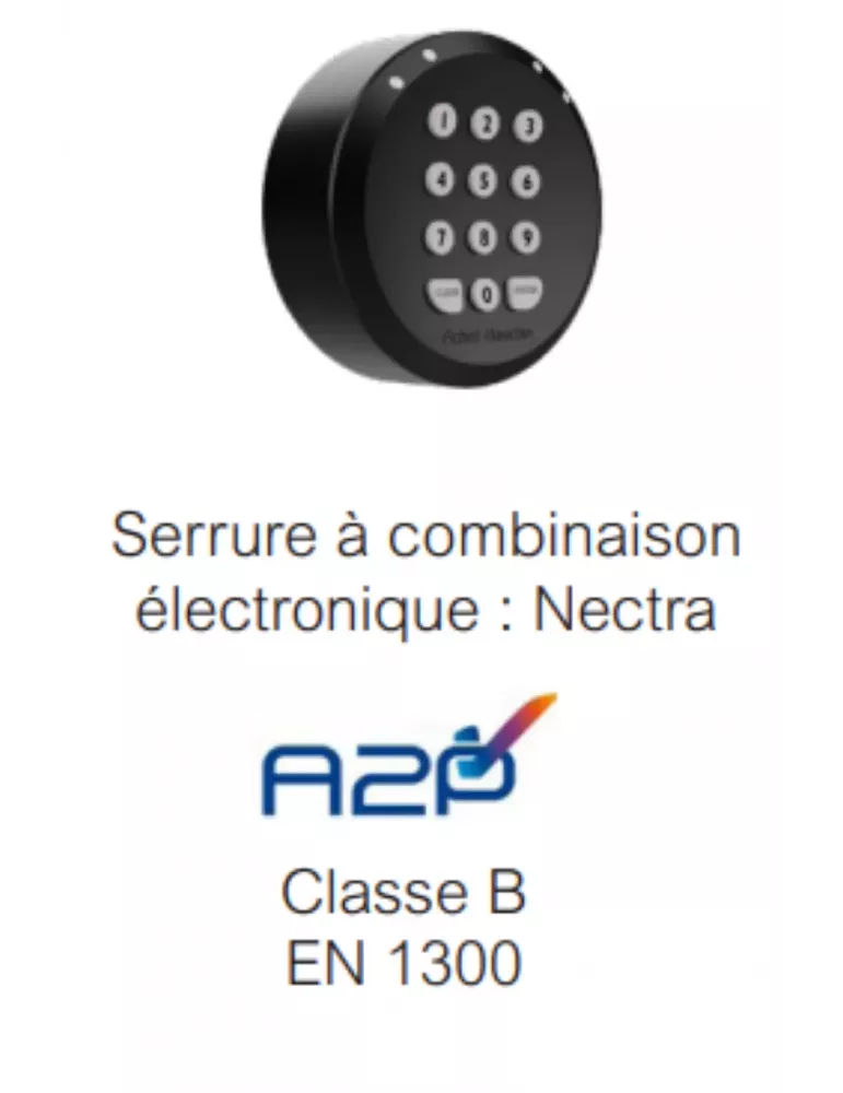 Fichet Bauche Complice Wall-Embedded Safe 20 L Class 0 - Nectra Lock | a2pro.com