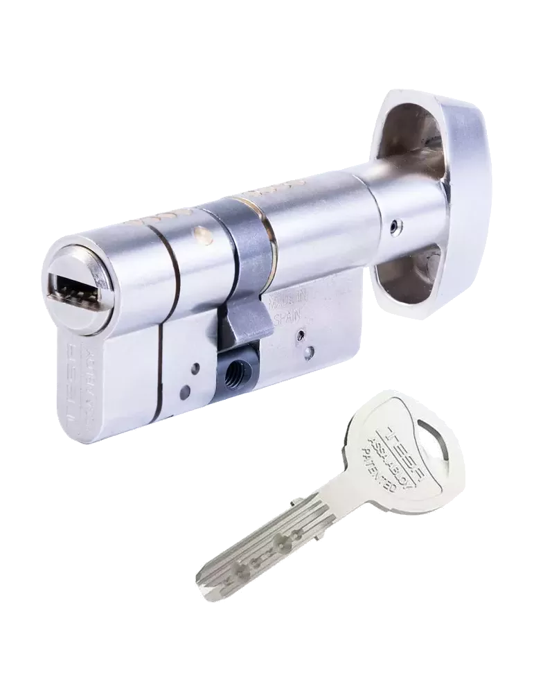Tesa T70 lock cylinder with knob