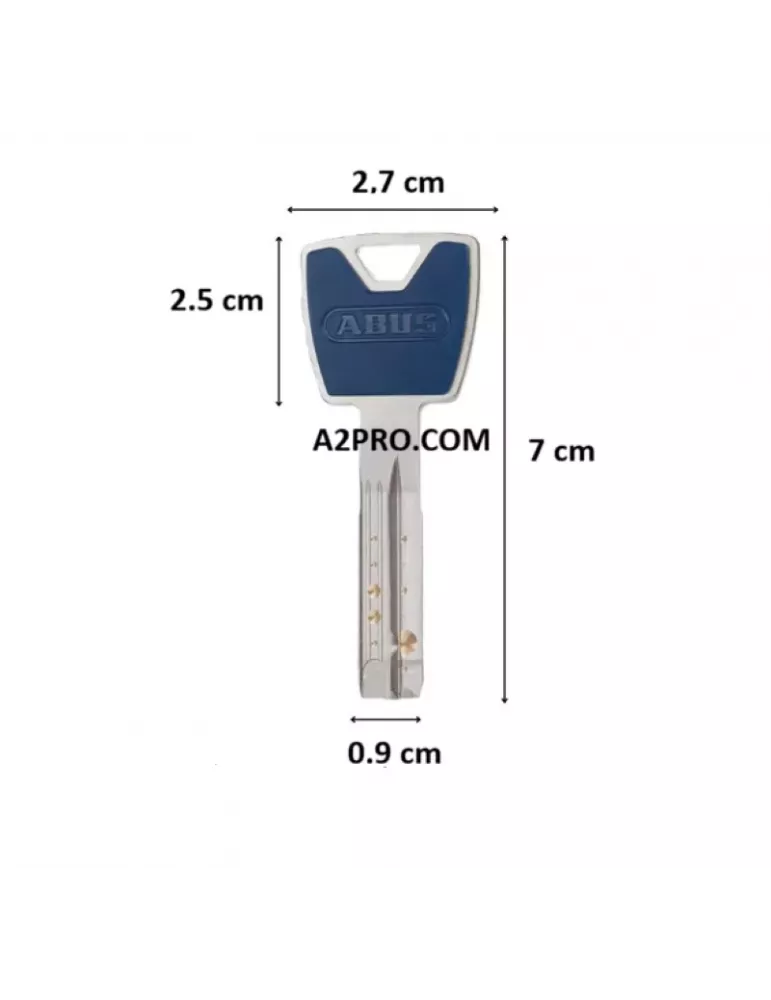 Demi-cylindre ABUS VLR11 haute sécurité Pre-Snap | A2Pro
