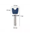 ABUS VLR11 Gear Cylinder for Valente Securystar Lock | A2Pro