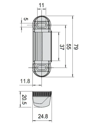 Barres de rallonge à 1200mm pour Bricard Sécuristyle Révolution
