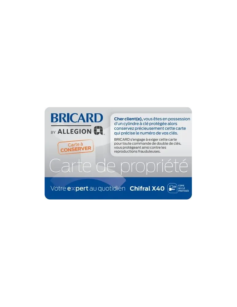 Serratura Mono Punto Bricard 490