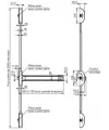 Vachette Push 1900 anti-panic lock