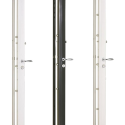Vachette multi-point surface-mounted locks