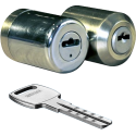 Anker cylinders with round profile